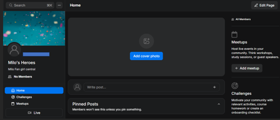 Kajabi's community platform